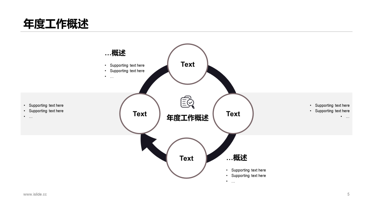 白色商务金融保险银行工作总结PPT案例