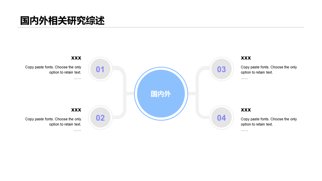 多色扁平化插画风某专业毕业论文答辩PPT模板下载