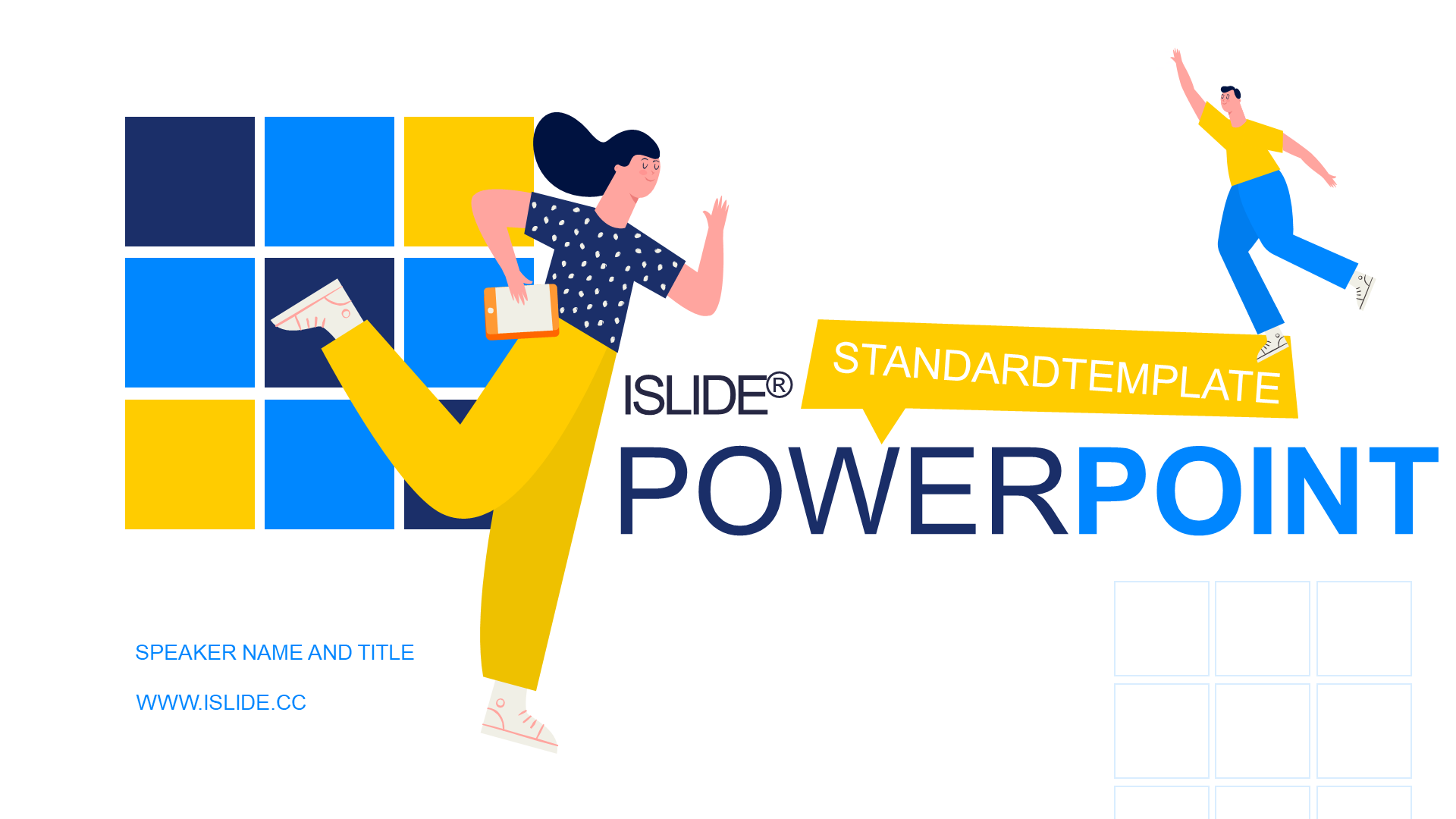 Multi-color illustration style graduation thesis defense opening report PPT template
