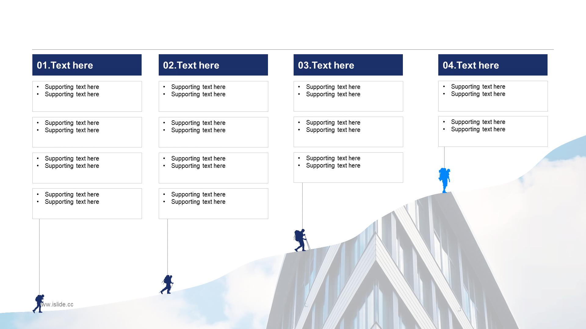 Multi-color illustration style graduation thesis defense opening report PPT template