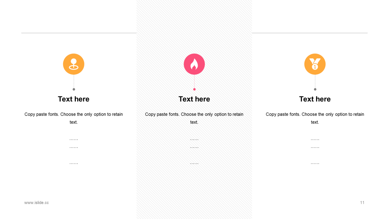 橘色插画创意商务汇报年度工作总结PPT模板