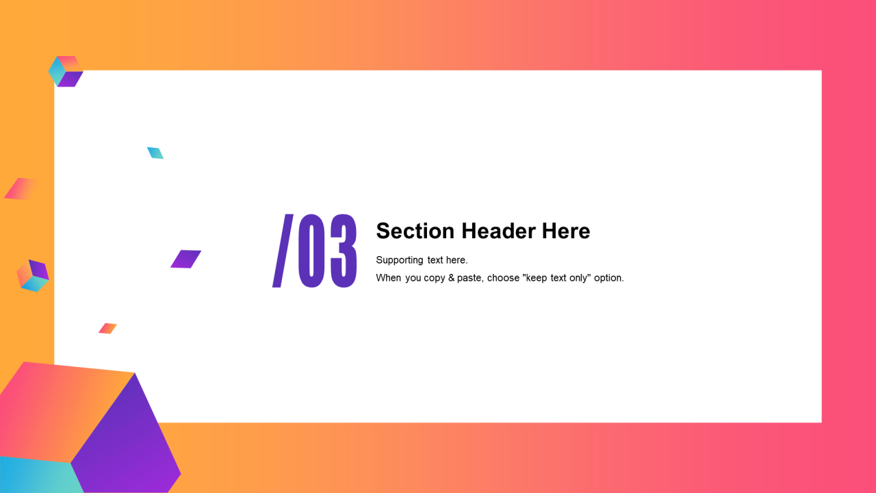 橘色插画创意商务汇报年度工作总结PPT模板