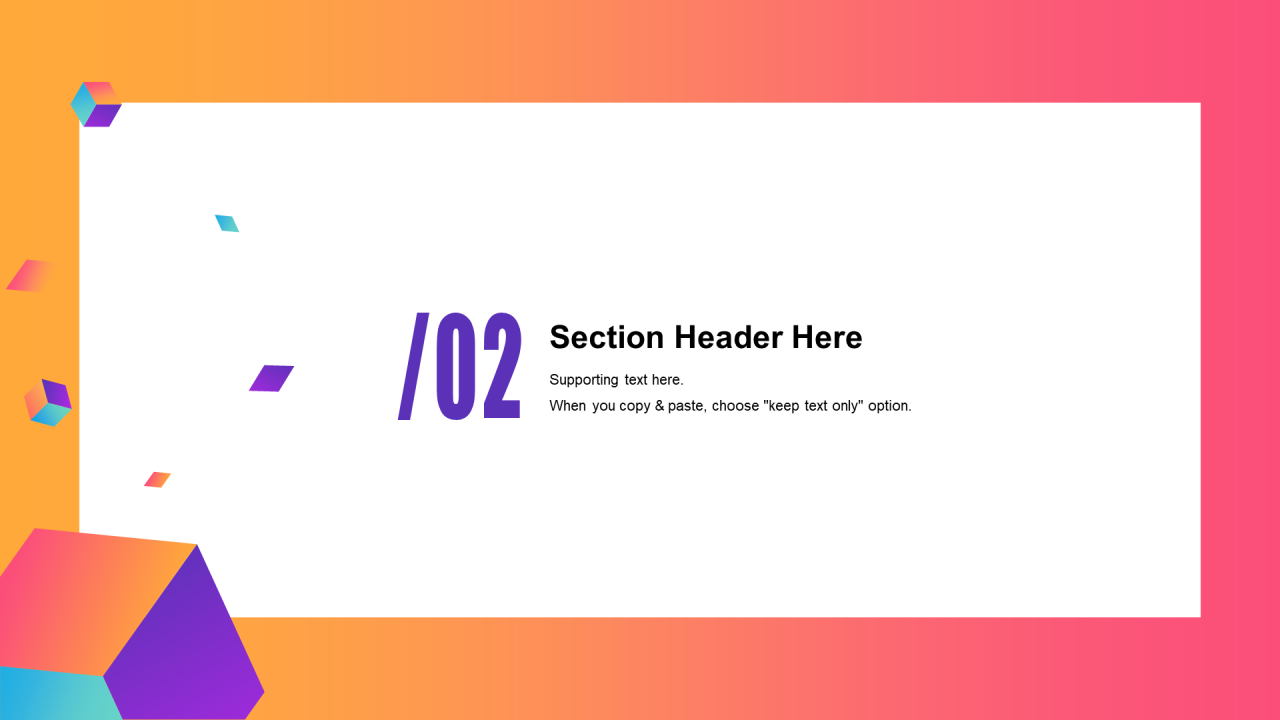 橘色插画创意商务汇报年度工作总结PPT模板