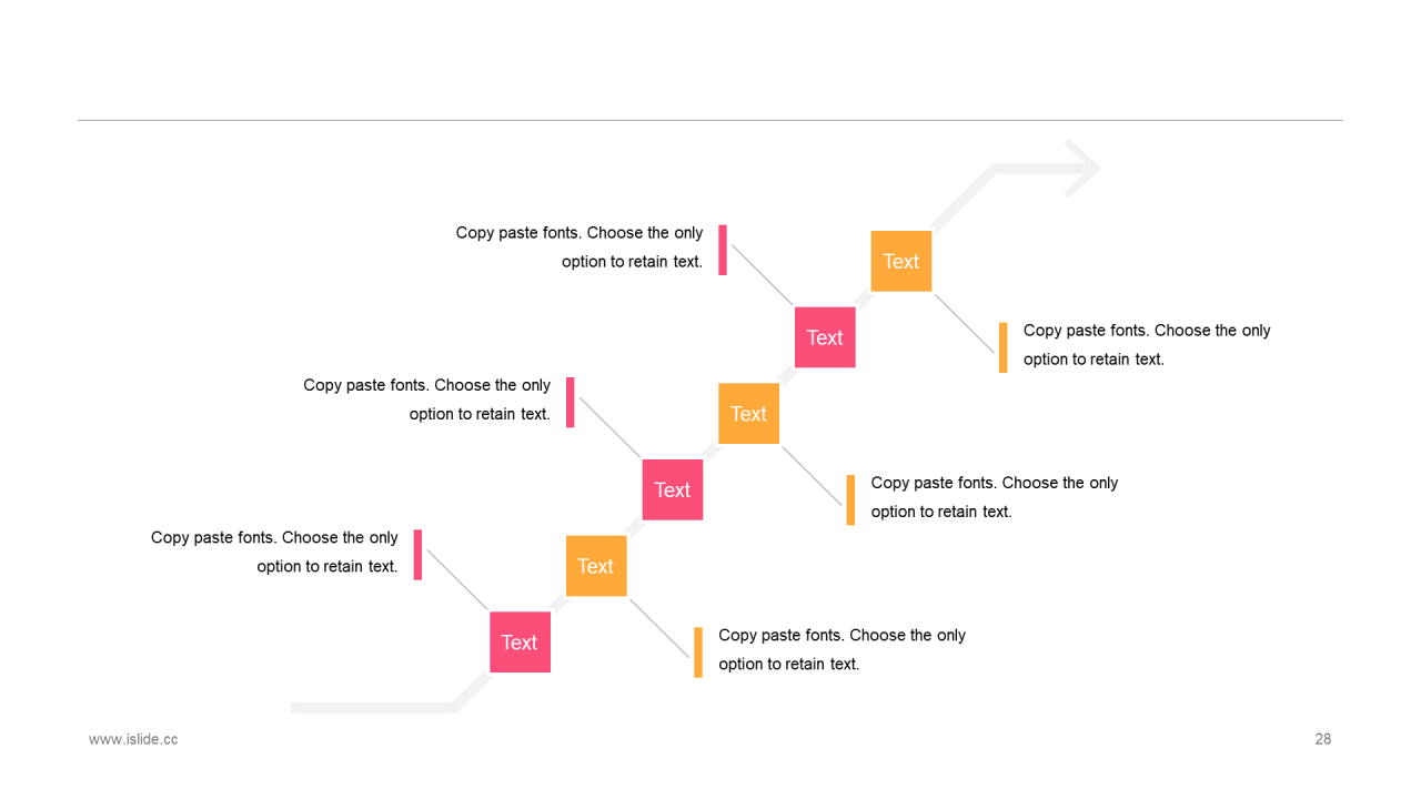 橘色插画创意商务汇报年度工作总结PPT模板
