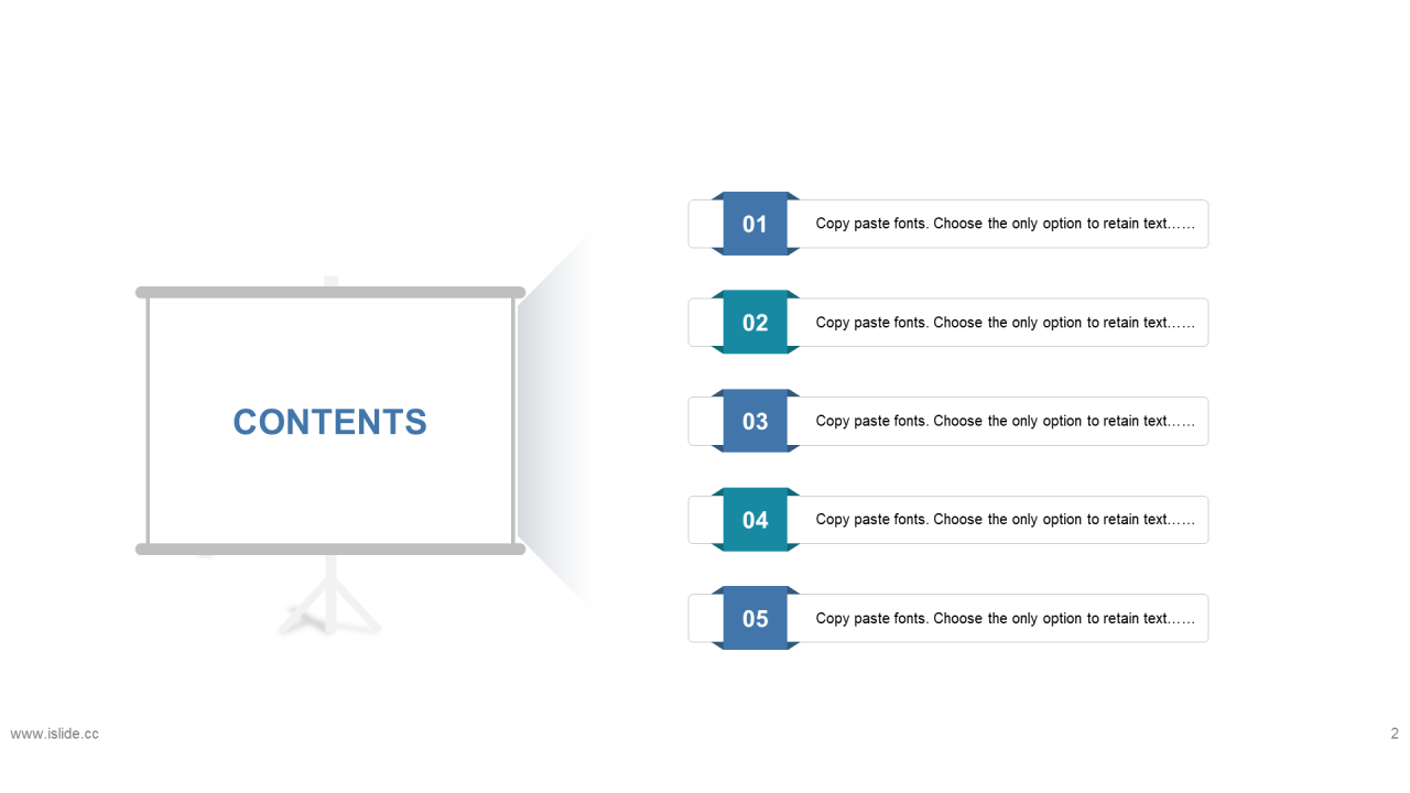 蓝色简约风商务工作计划汇报总结PPT下载