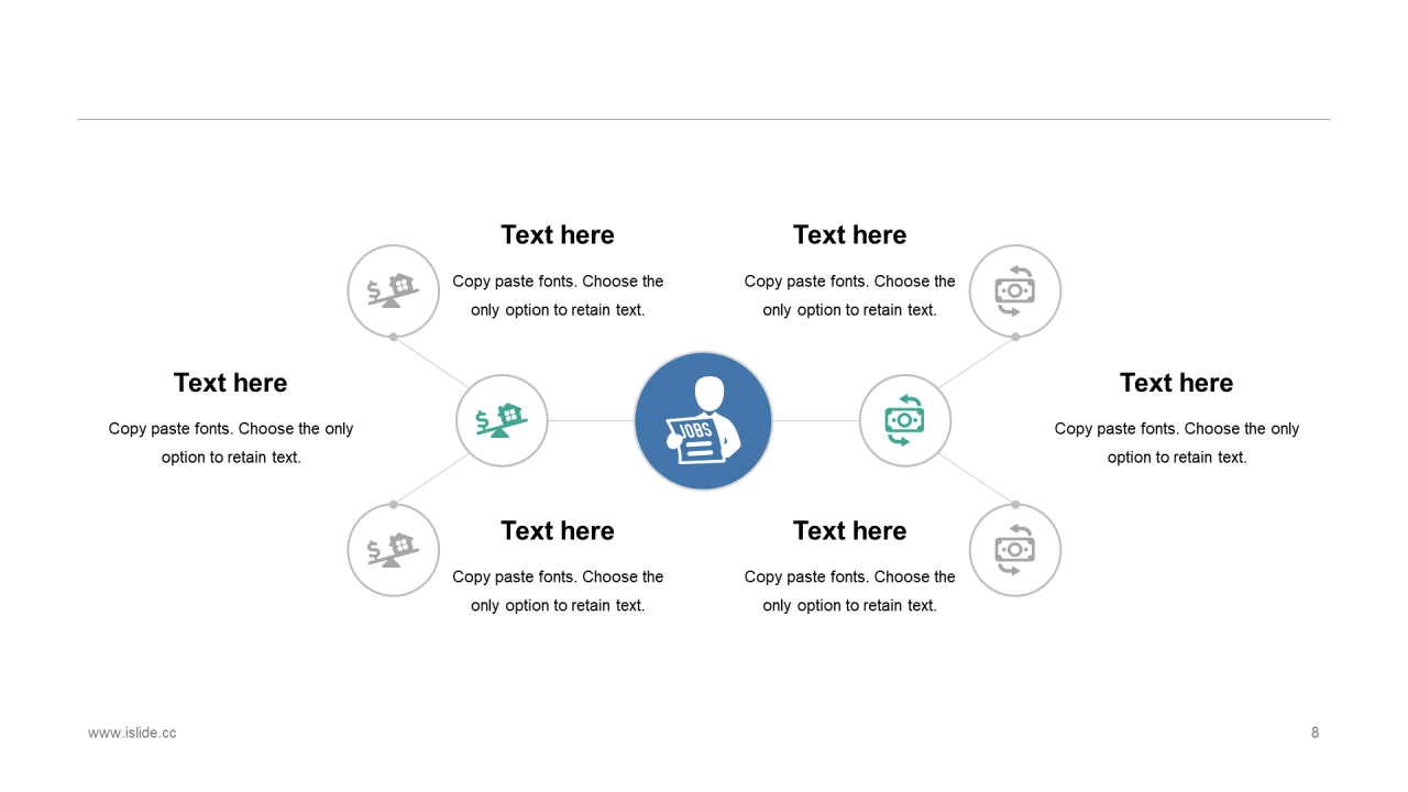 蓝色简约风商务工作计划汇报总结PPT下载
