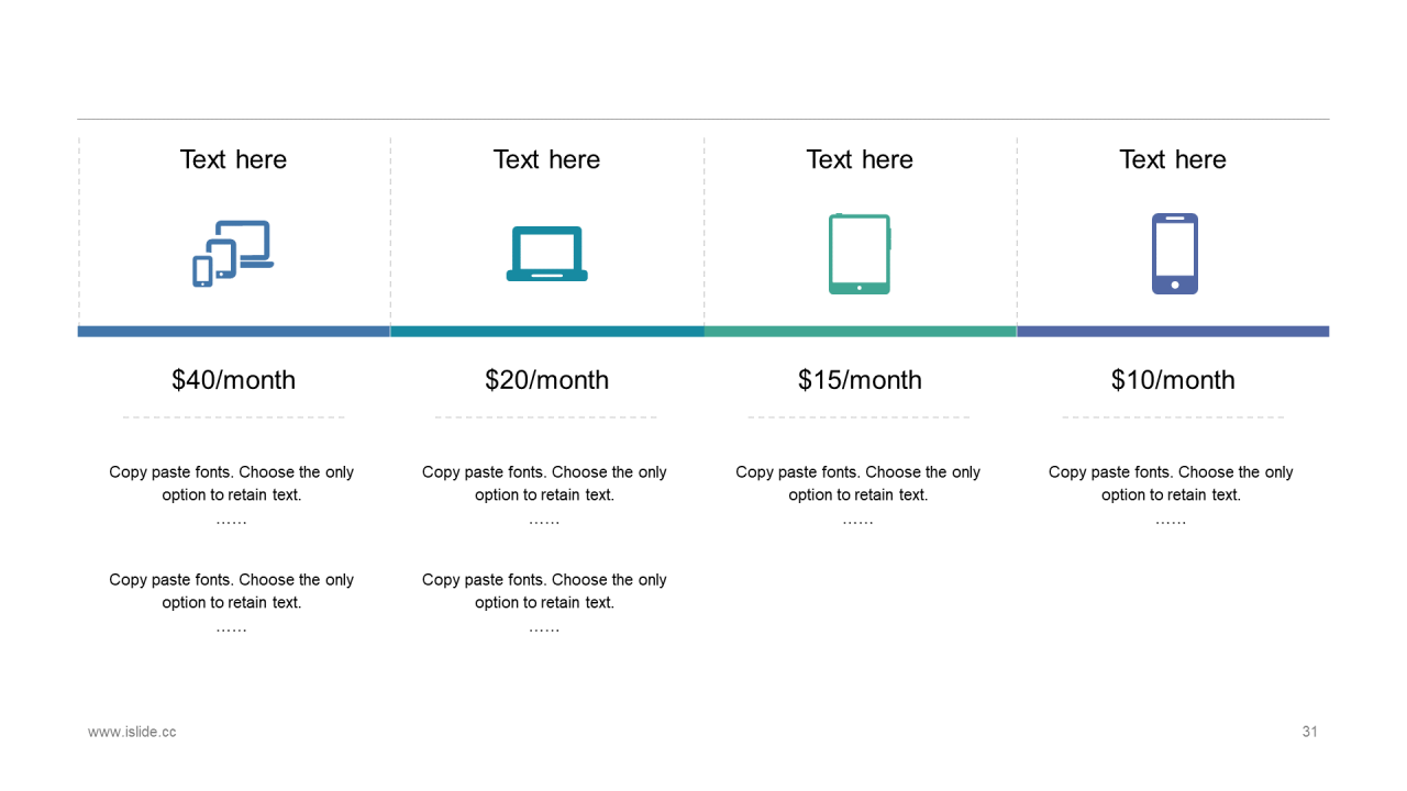 蓝色简约风商务工作计划汇报总结PPT下载