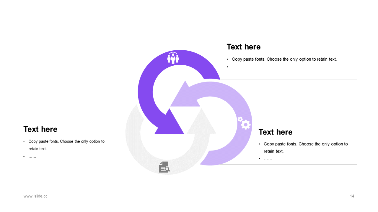 多色插画工作总结培训课件PPT案例