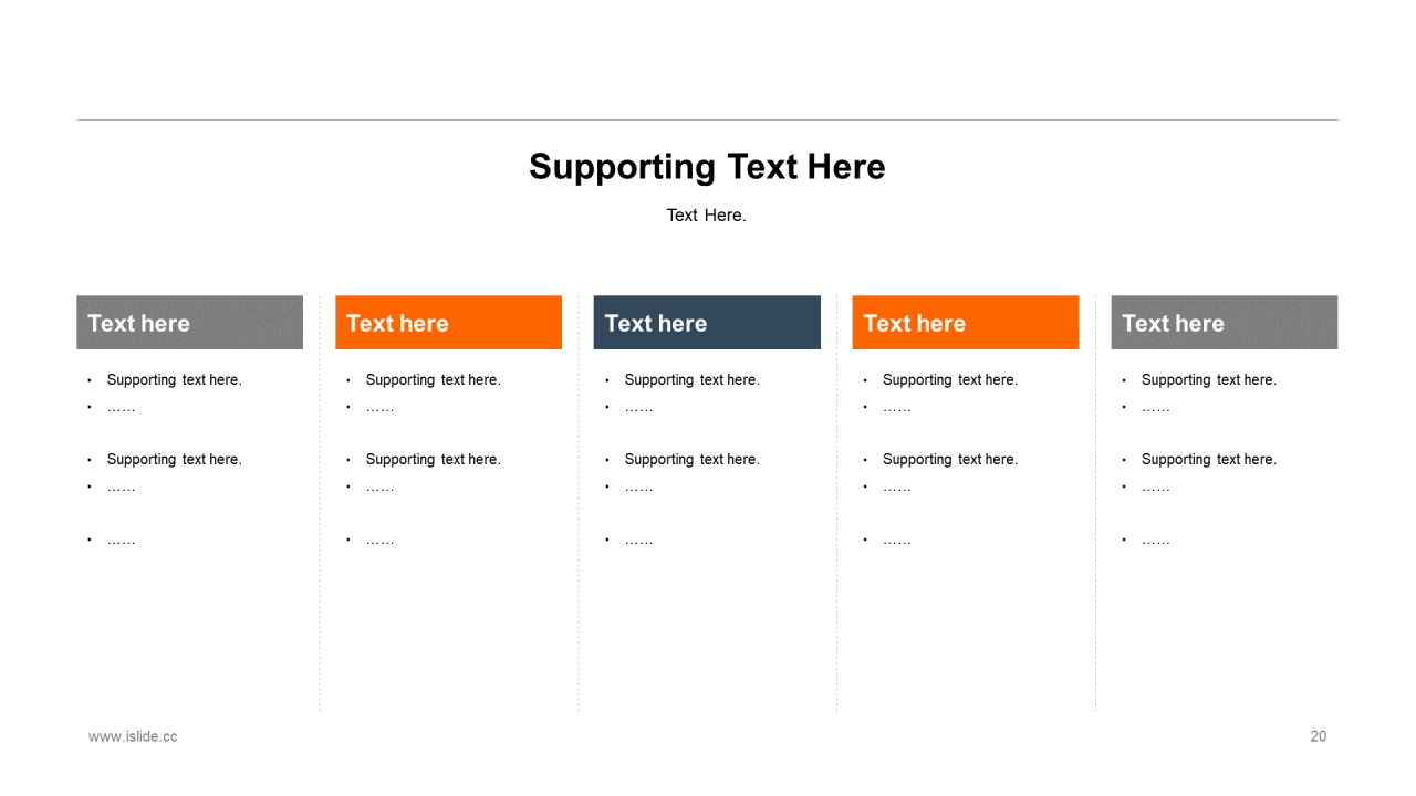 橙色插画教育培训培训课件PPT案例