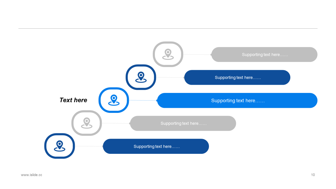 蓝色插画竞聘述职市场营销PPT案例