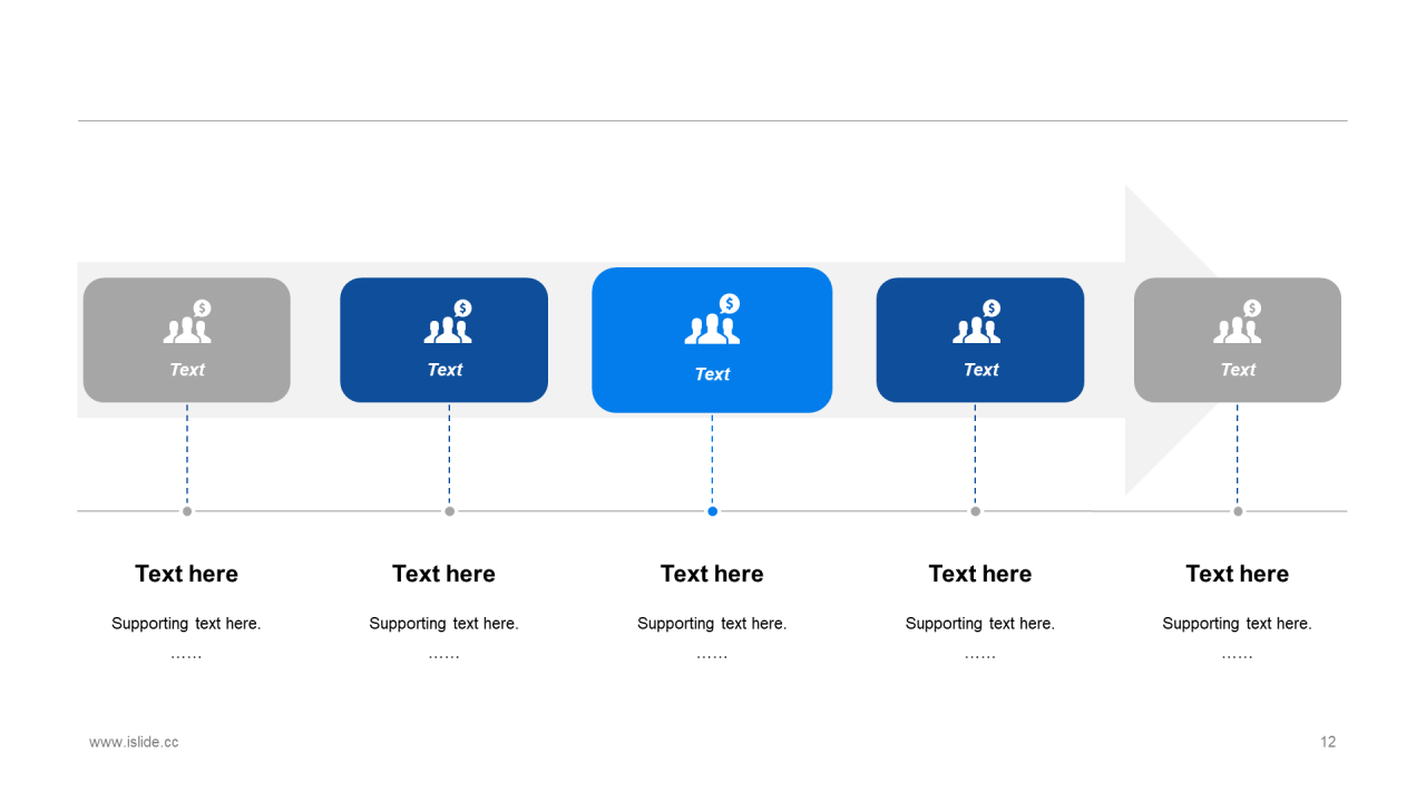 蓝色插画竞聘述职市场营销PPT案例