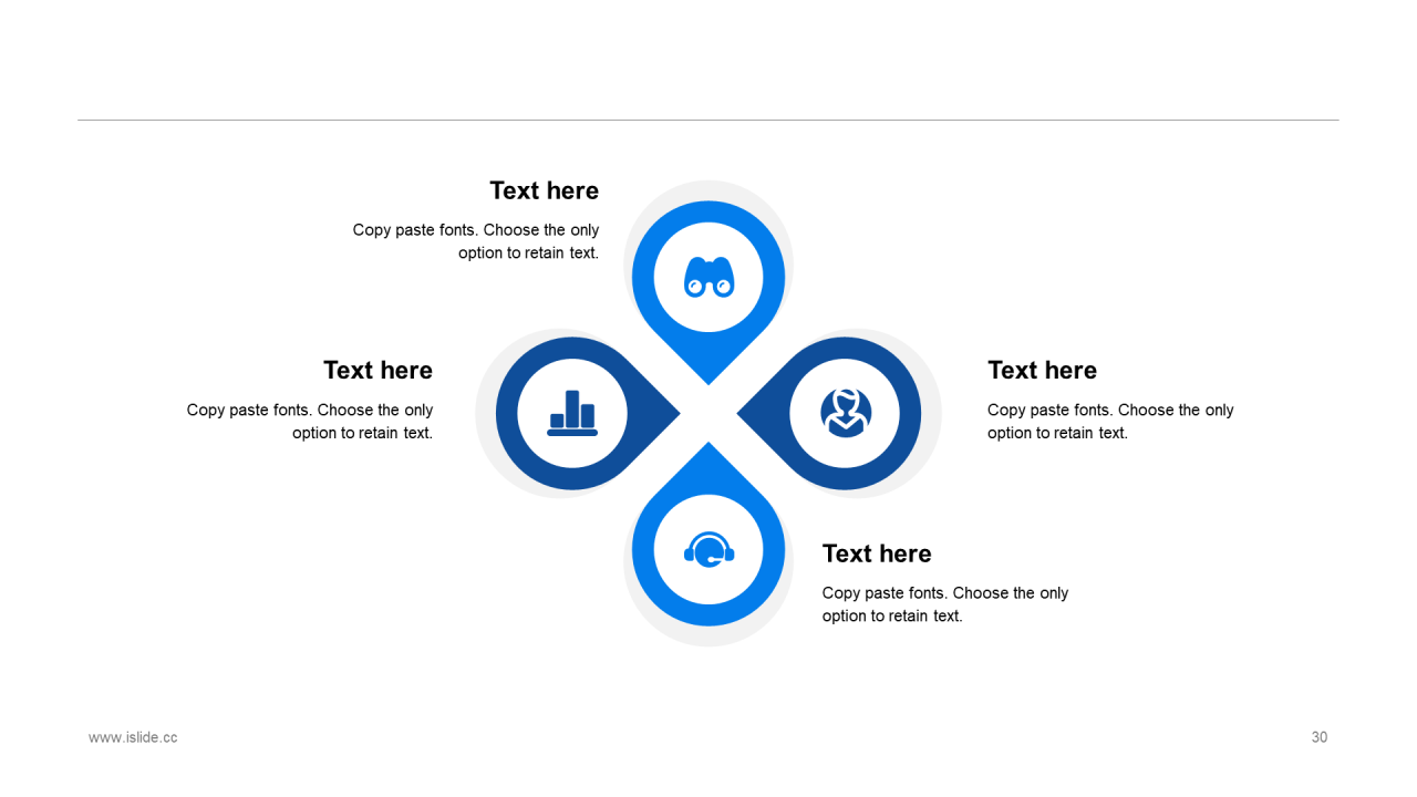 蓝色插画竞聘述职市场营销PPT案例