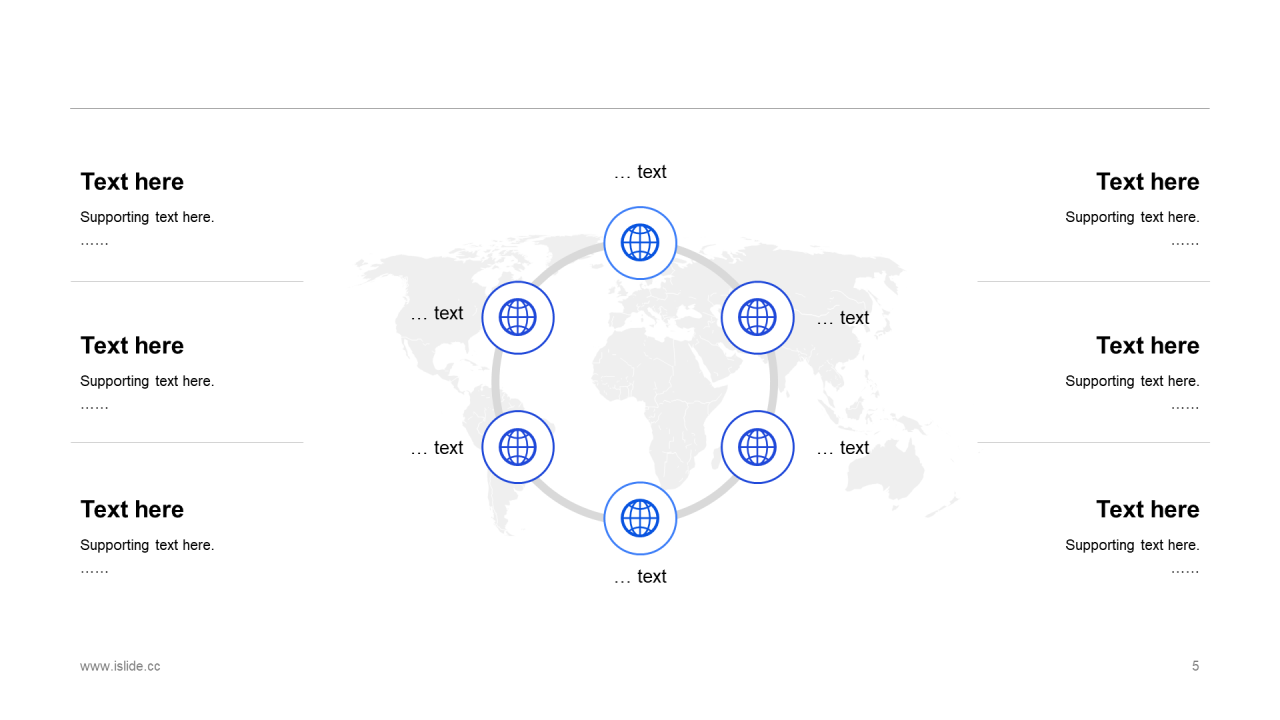 蓝色插画工作总结市场营销PPT案例