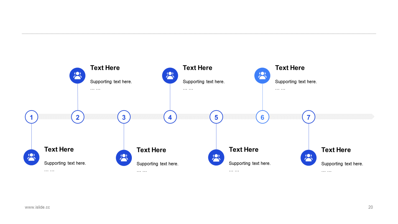 蓝色插画工作总结市场营销PPT案例