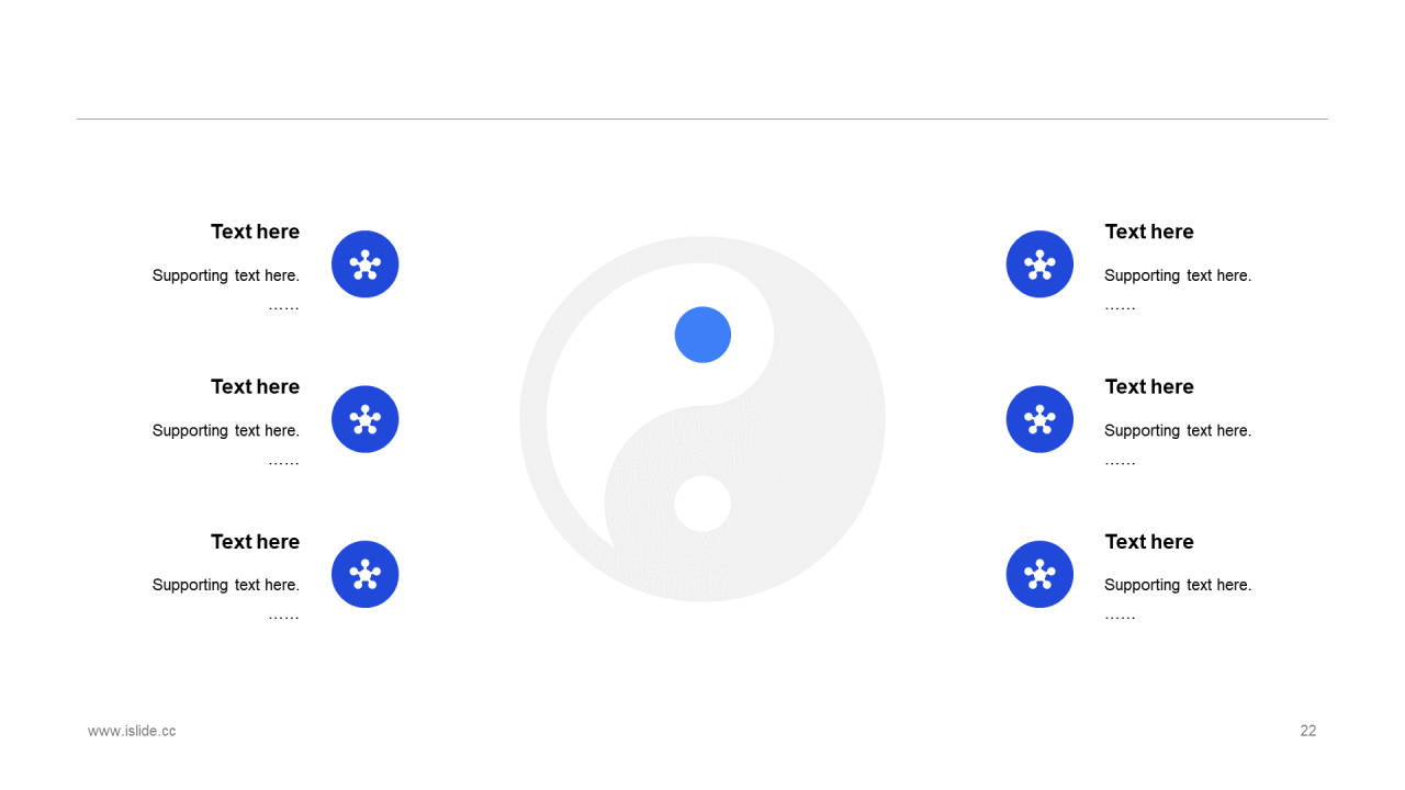 蓝色插画工作总结市场营销PPT案例