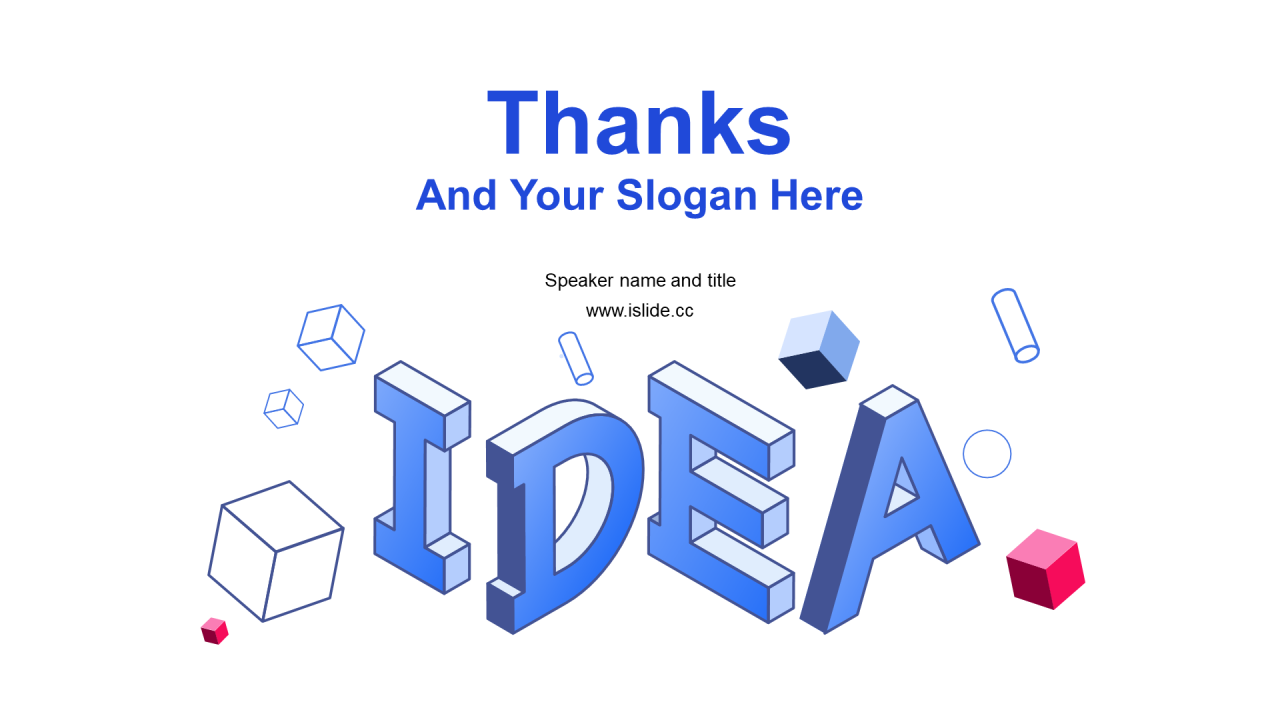 蓝色插画工作总结市场营销PPT案例