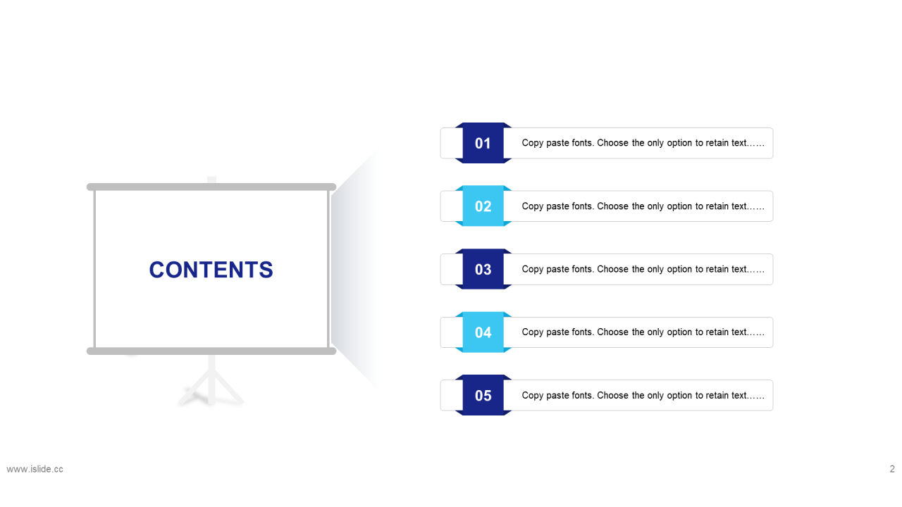 蓝色科技智能工作总结商业计划书PPT案例