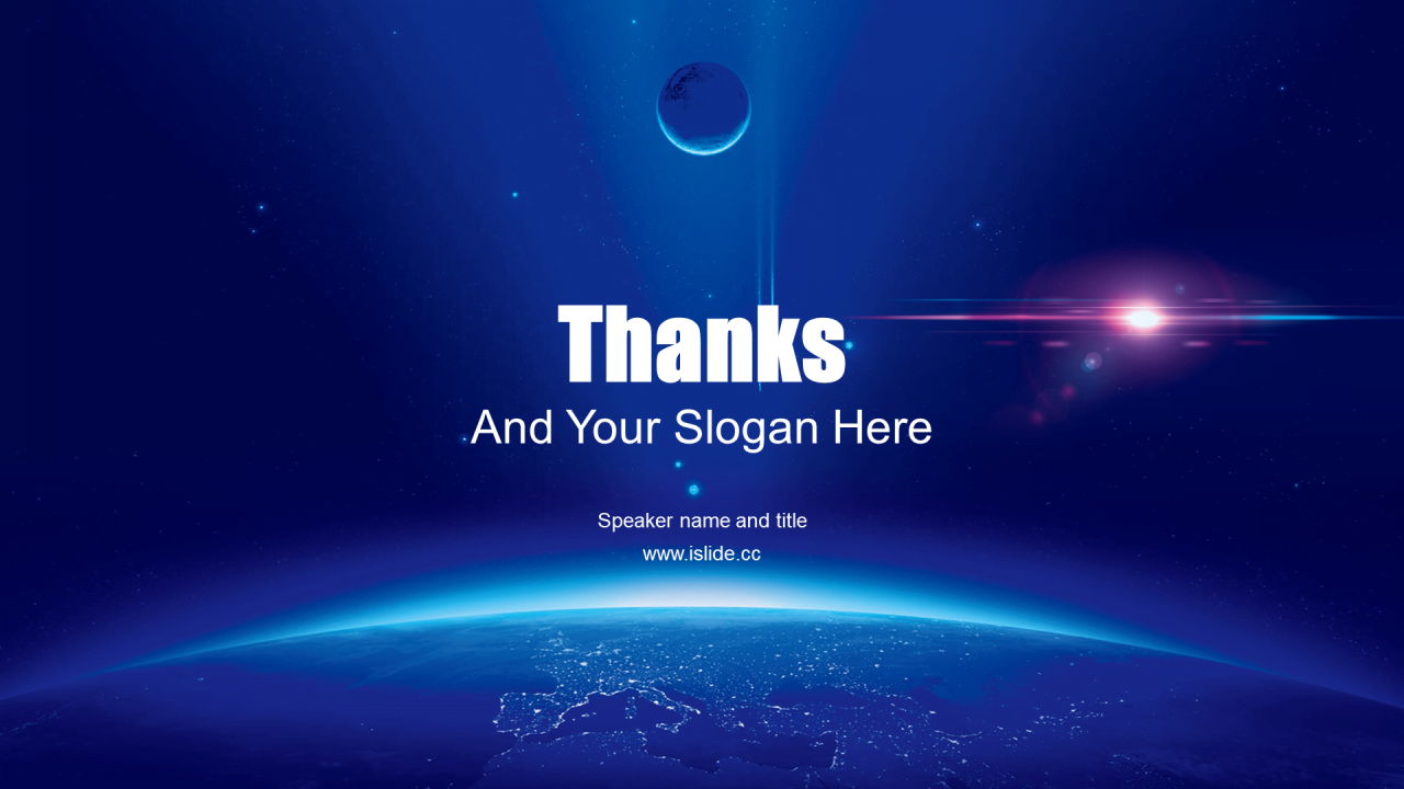 蓝色科技智能工作总结商业计划书PPT案例