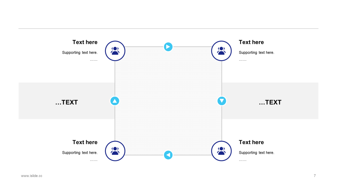蓝色科技智能工作总结商业计划书PPT案例