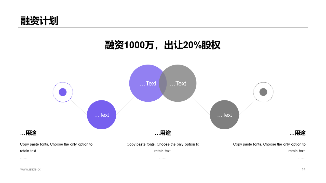 紫色插画风品牌投资商业计划书PPT下载