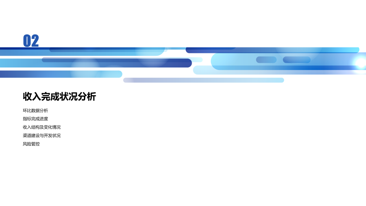 蓝色商务工作总结培训课件PPT案例