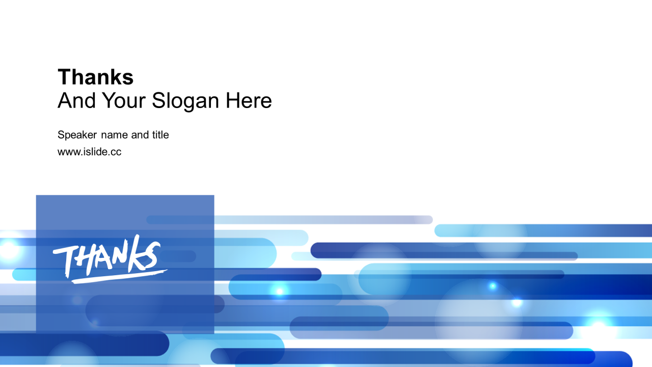 蓝色商务工作总结培训课件PPT案例