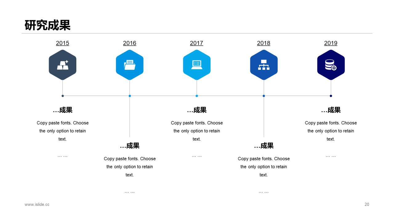蓝色简约部门项目总结报告PPT案例
