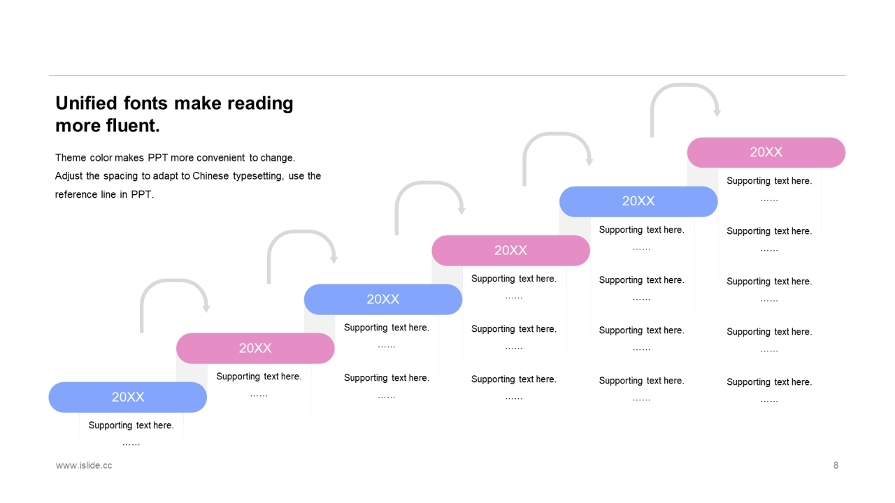 多色插画教育培训培训课件PPT案例