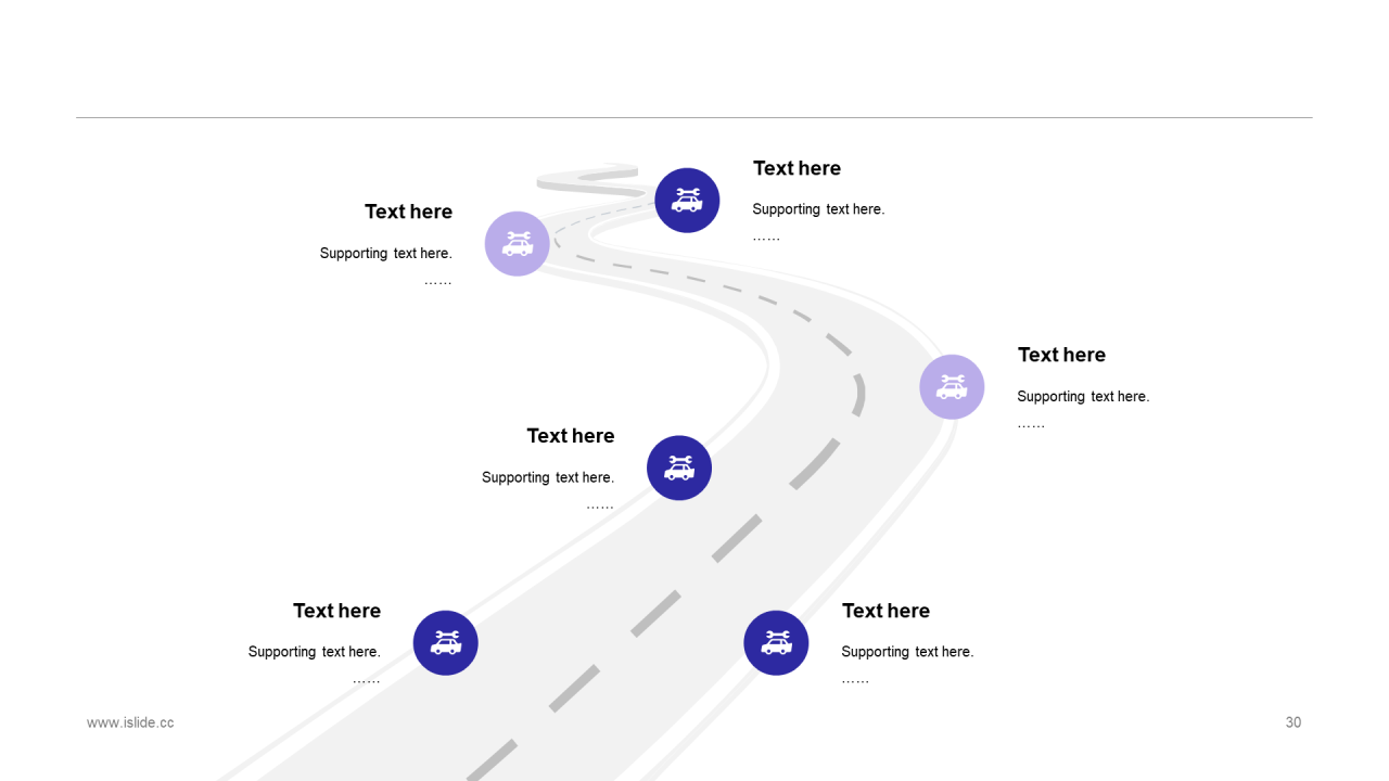 紫色科技互联网通讯市场营销PPT案例