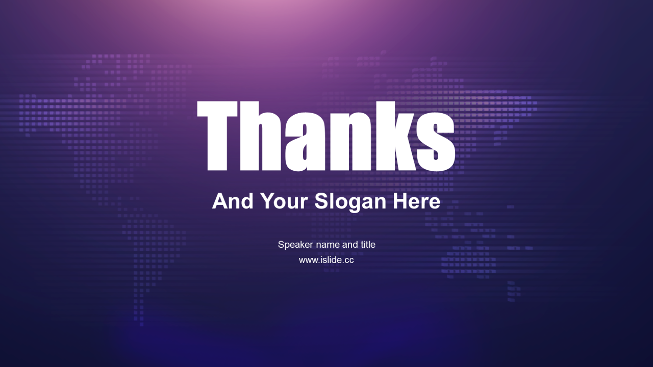 紫色科技互联网通讯市场营销PPT案例