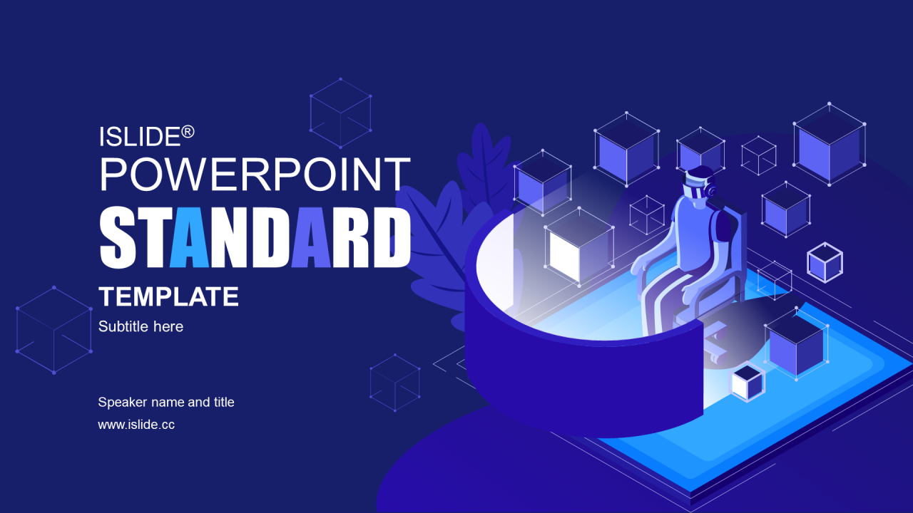 蓝色插画工作总结商业计划书PPT案例