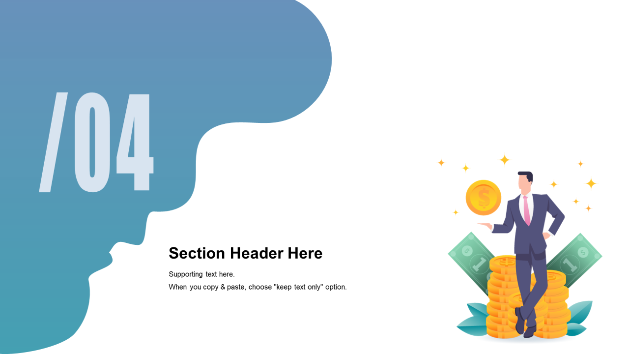 多色插画金融保险银行培训课件PPT案例