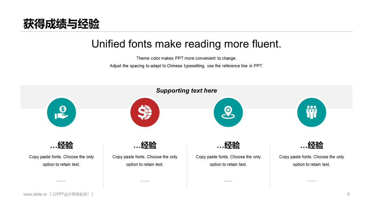 白色商务年终工作总结汇报PPT案例