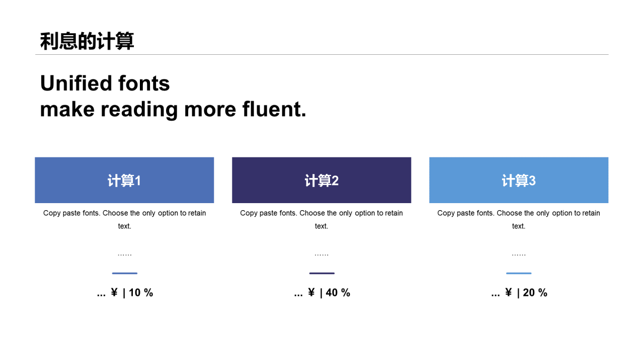 蓝色上海建筑项目预估说明汇报PPT案例