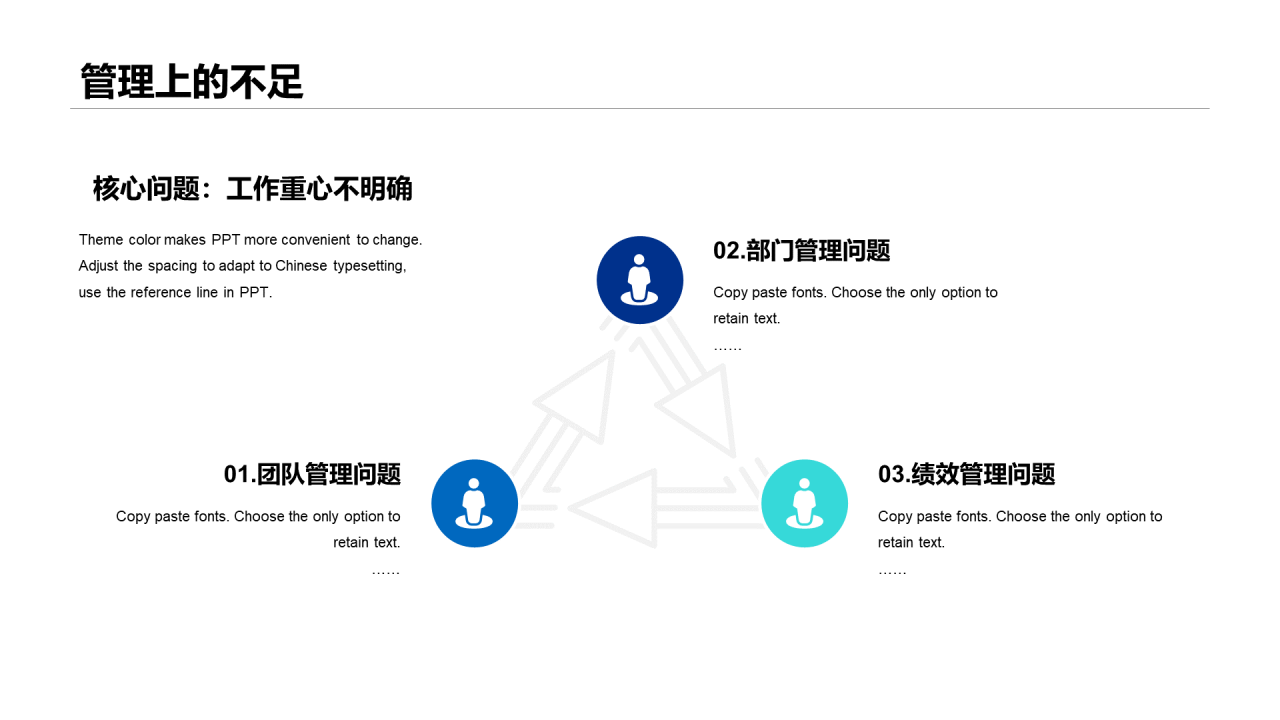 蓝色简约销售部门个人工作总结报告PPT案例
