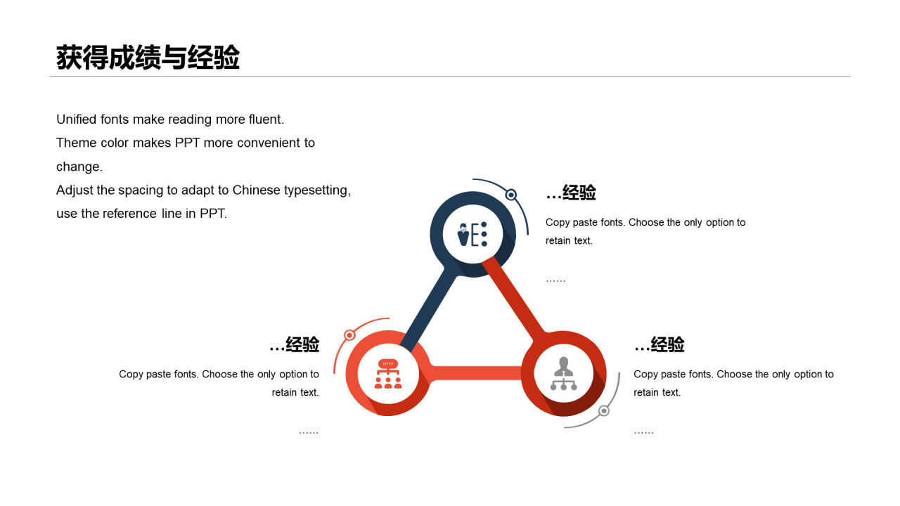 多色简约年终个人工作总结汇报PPT案例
