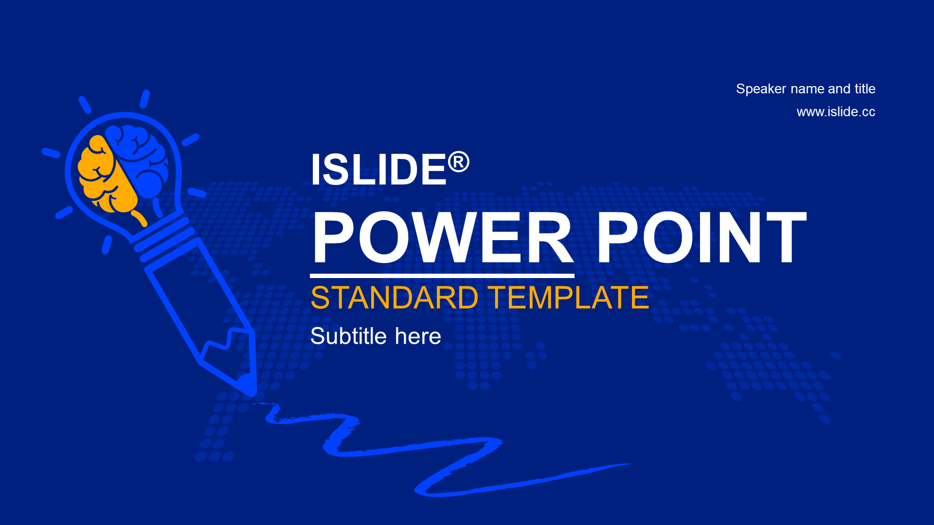 PPT Theme of Blue Illustration Education and Training