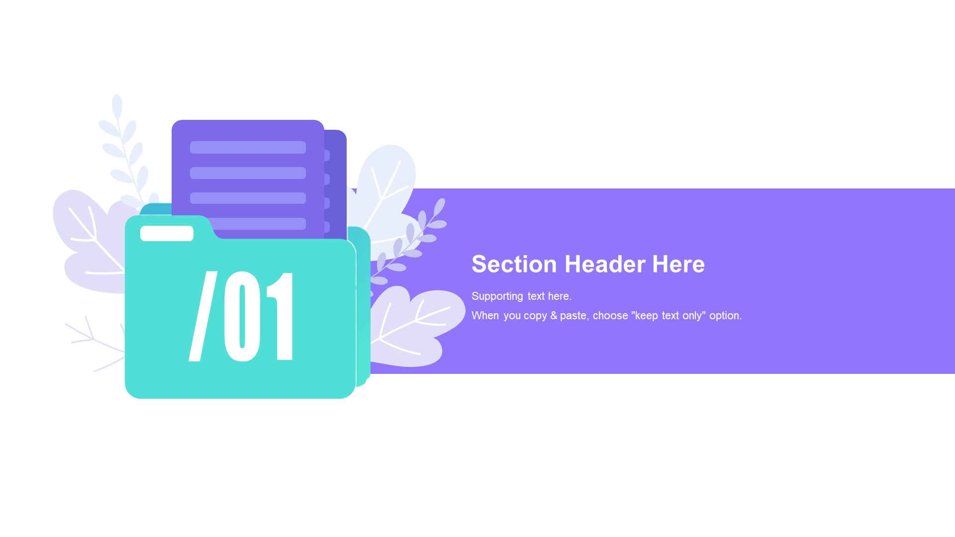 Multi-color illustration training courseware work summary PPT theme