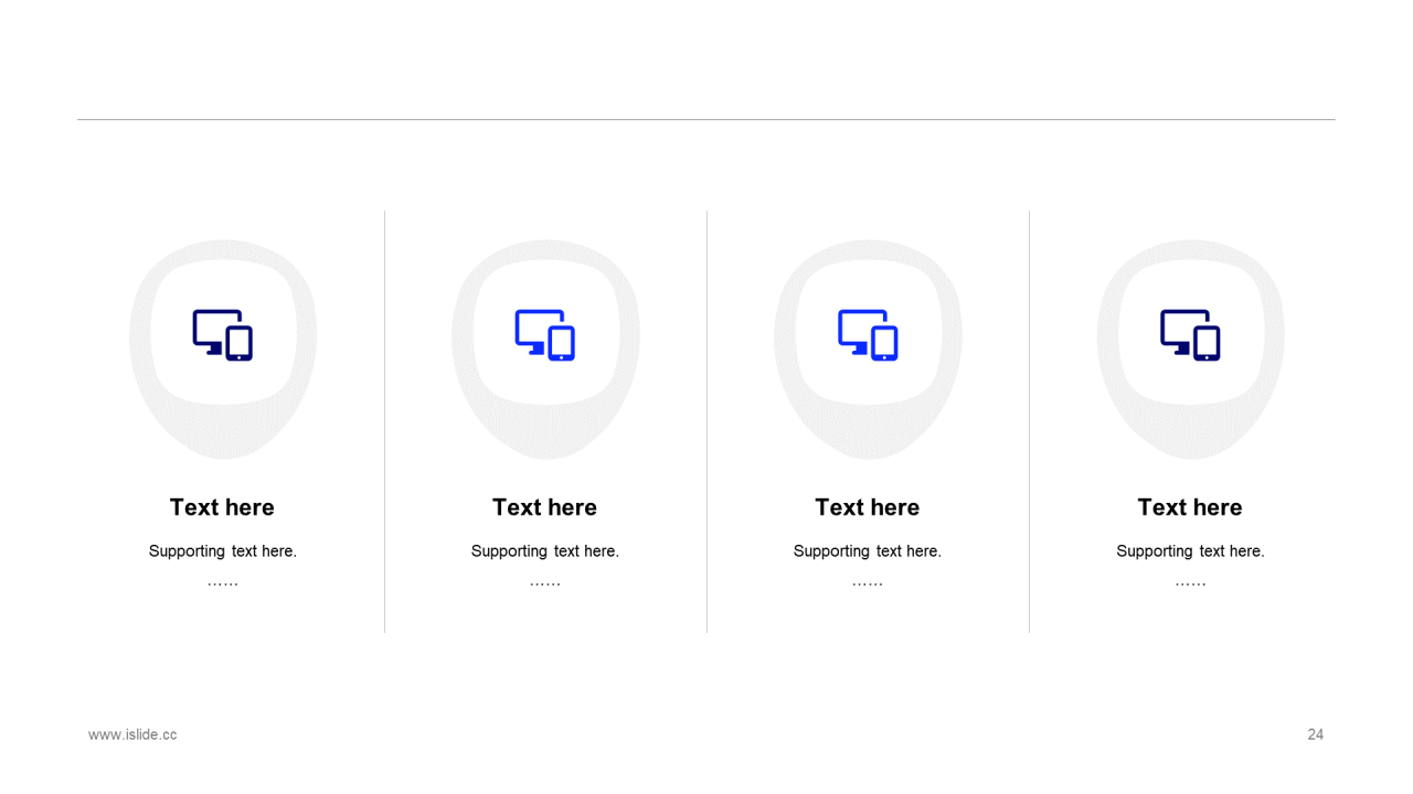 蓝色创意科技智能商业计划书PPT案例