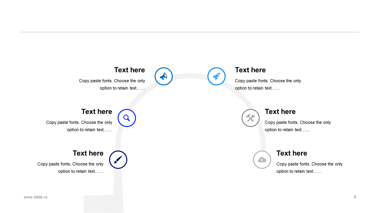 蓝色创意科技智能商业计划书PPT案例