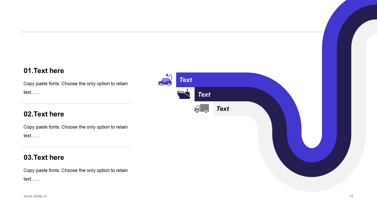 蓝色创意风金融行业公司上半年工作总结PPT素材下载