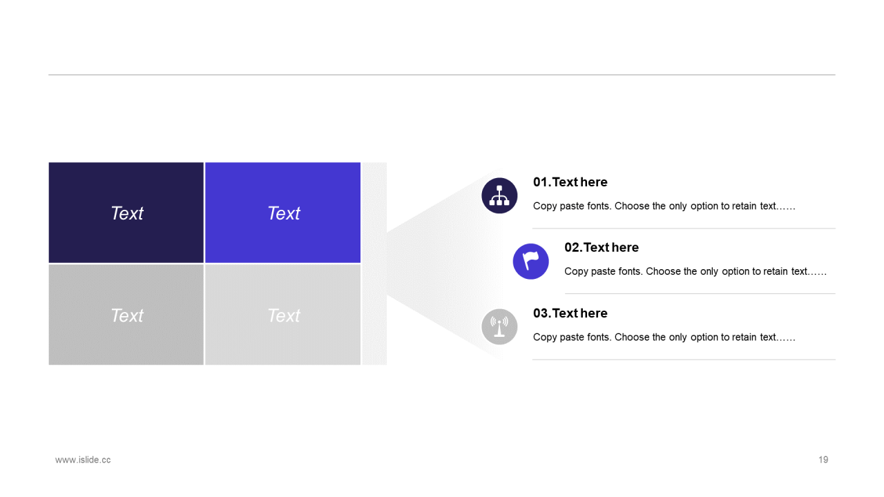 蓝色创意风金融行业公司上半年工作总结PPT素材下载