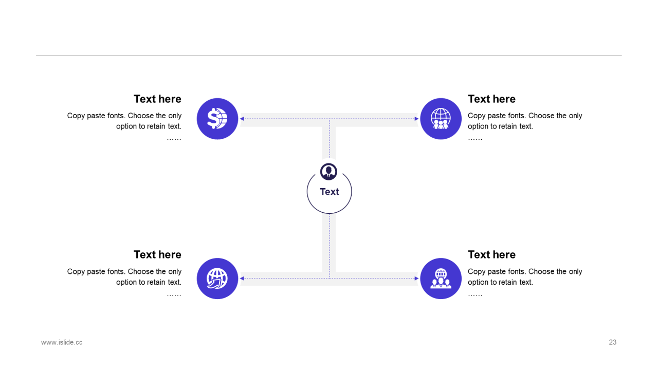 蓝色创意风金融行业公司上半年工作总结PPT素材下载