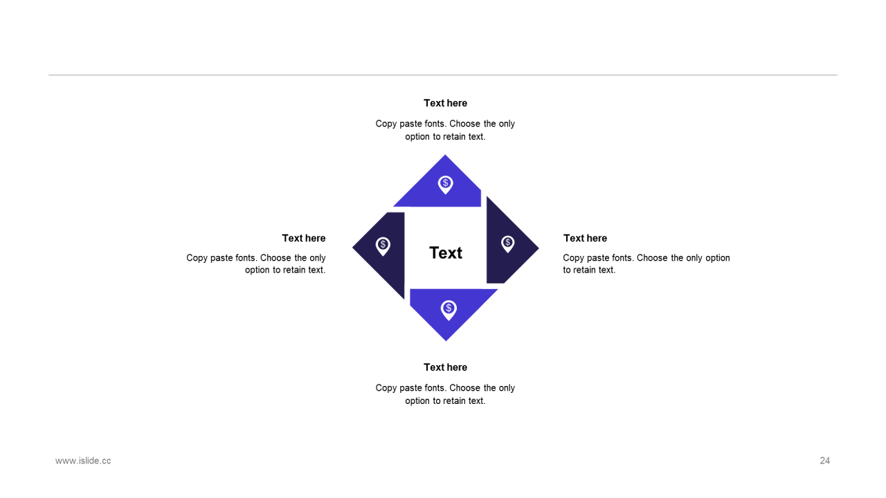 蓝色创意风金融行业公司上半年工作总结PPT素材下载