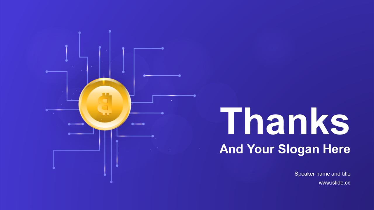 蓝色创意风金融行业公司上半年工作总结PPT素材下载