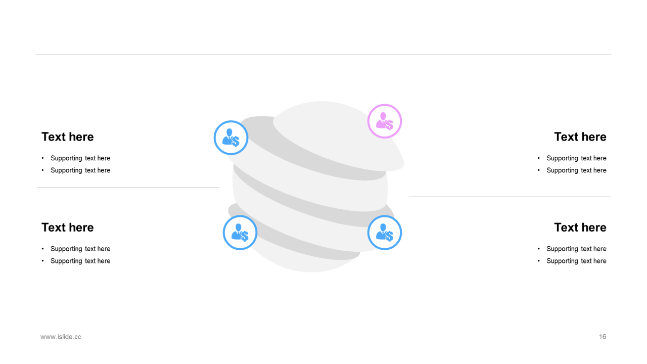 多色创意时尚市场营销PPT案例