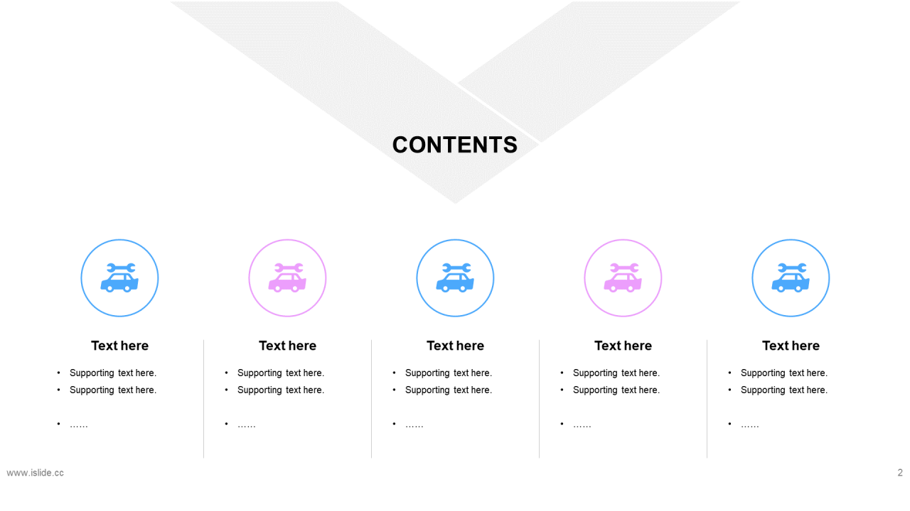 多色创意时尚市场营销PPT案例