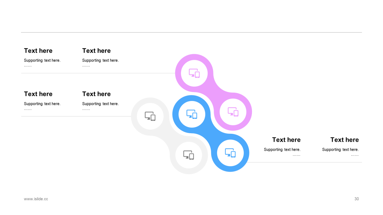 多色创意时尚市场营销PPT案例