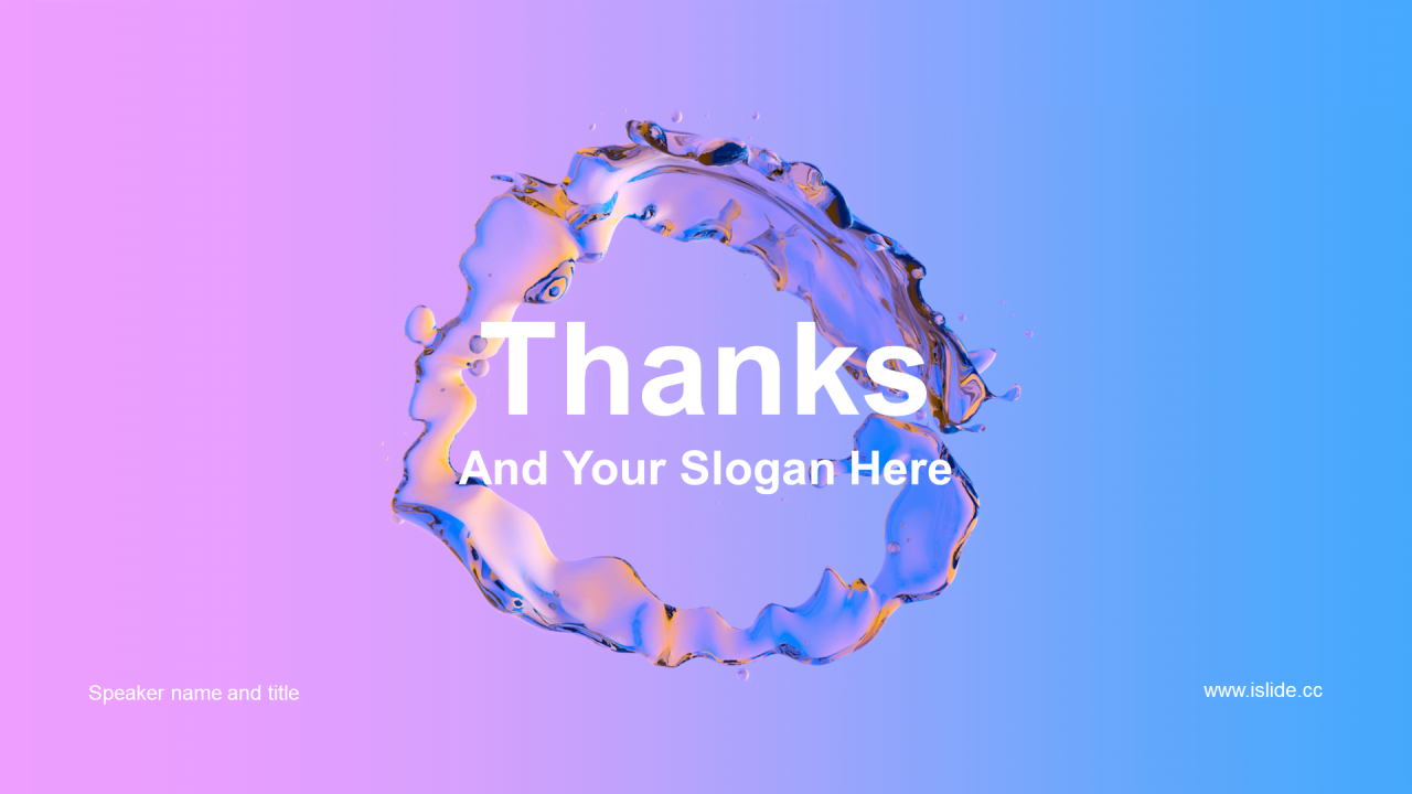 多色创意时尚市场营销PPT案例