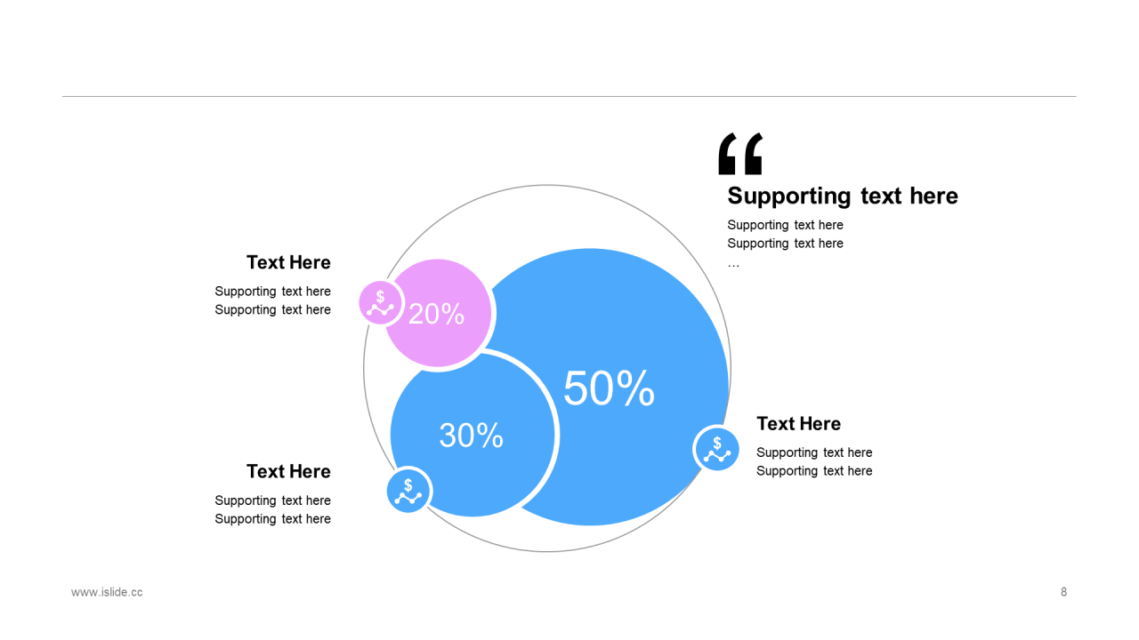 多色创意时尚市场营销PPT案例